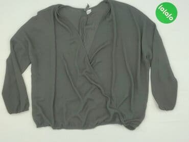 srebrne sukienki na imprezę: H&M, Bluzka damska, rozmiar M — 2