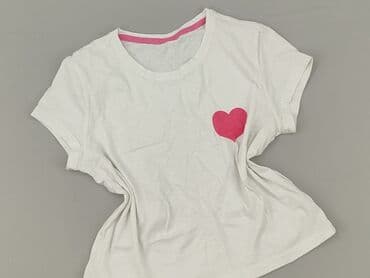 bluzki w paski z serduszkiem: T-shirt damski, rozmiar S — 2