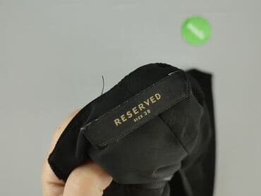 reserved czarna sukienka z bufiastymi rękawami: Reserved, Sukienka damska, rozmiar M — 5