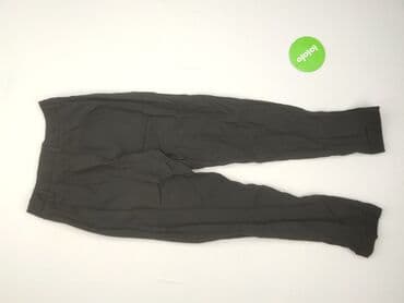 woskowane legginsy z wysokim stanem zara: Sinsay, Material trousers for women, size XS (EU 34) — 3