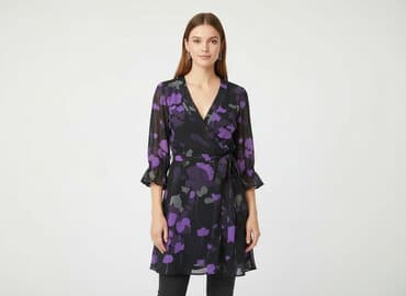 mango sukienka fioletowa: STOCKH LM, Sukienka damska, rozmiar L — 6