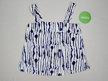 off white bluzki: H&M Basic, Top damski, rozmiar S — 2