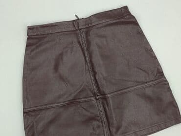 spódnica eko skóra bordowa: New Look, Spódnica damska, S — 1