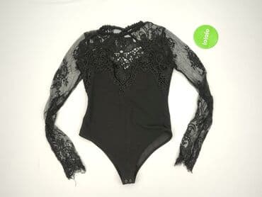 h m body koronkowe czerwone: Body damskie, rozmiar S — 2