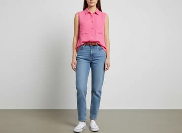 koszule damskie na wiosne: Koszula damska, rozmiar M — 6