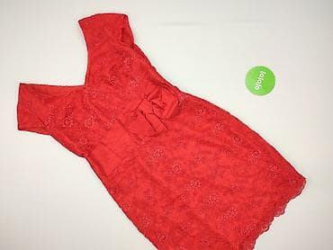 sukienki mini czerwona: Sukienka damska, rozmiar S — 2