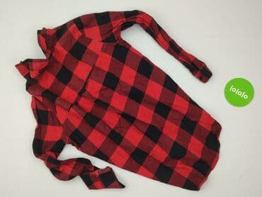 koszula w kratę damska czerwona: H&M Divided, Koszula damska, rozmiar S — 3