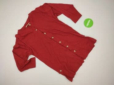 sweter w paski z serduszkiem: Cubus, Kardigan damski, rozmiar S — 2