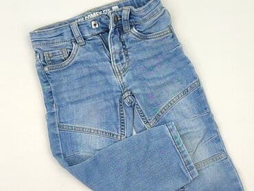 koszula w geometryczne wzory: Jeans, 2-3 years, 92/98, condition - Good — 1
