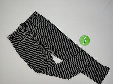 spodnie dril: H&M, Spodnie materiałowe damskie, rozmiar L — 3