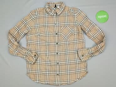 koszula w kratę damska h m: H&M Divided, Koszula damska, rozmiar 2XS — 2