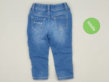 zara spodnie cekinowe: Spodnie jeansowe, Primark, 12-18 miesięcy, stan - Bardzo dobry — 3