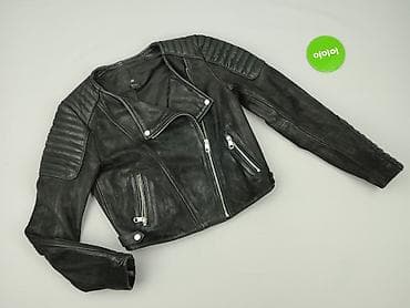 ramoneskę: H&M, Kurtka skórzana damska, rozmiar S — 2