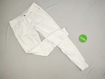 dżinsy białe: Jeans for women, size L — 3