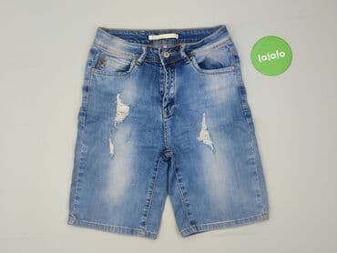 spodenki jeansowe z wysokim stanem pull and bear: Jeanswear, Szorty dla mężczyzn, rozmiar S — 2
