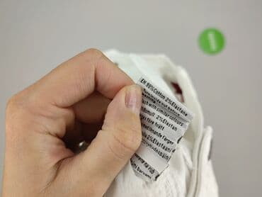 biale szerokie jeansy: Jeansy damskie, rozmiar S — 5