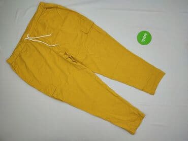 czerwone spodnie cargo: Spodnie cargo damskie, 4XL — 2