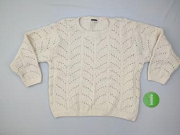 reserved bialy sweter: Beloved, Sweter damski, rozmiar XL — 2