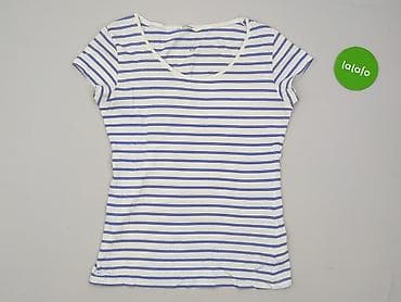 niebieski: H&M, T-shirt damski, rozmiar M — 2