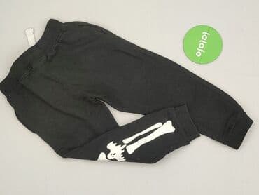 spodnie woskowane czarne: Sweatpants, Kiki & Koko, 10 years, 134/140, condition - Very good — 3