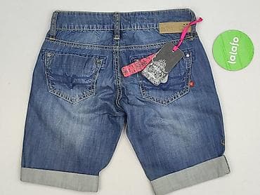 bluzki hot wheels: Denim, Szorty damskie, rozmiar L — 2