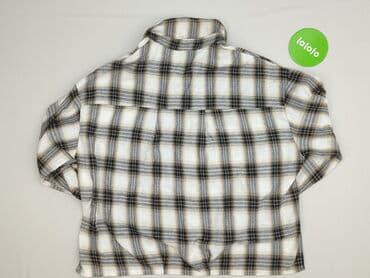 koszula w bialo niebieska krate damska: Shein, Women`s shirt, size S — 3