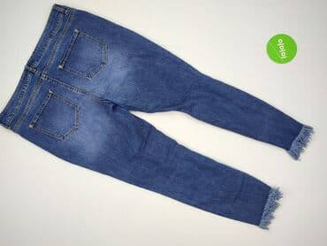 dżinsy z łańcuchem: Janina, Jeansy damskie, rozmiar 2XL — 3