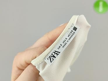 biale bluzki zara: Zara, Bluzka damska, rozmiar S — 4