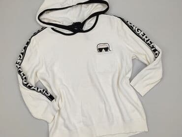 bluzy tanie: Karl Lagerfeld, Bluza z kapturem damska, L — 1