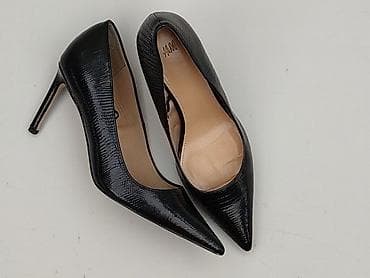 baleriny lidl: Czarne szpilki H&M dla kobiet - Rozmiar: 38 - Model: klasyczne — 1