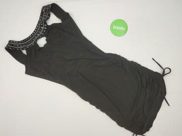 srebrna sukienka na wesele: Sukienka damska, M — 2