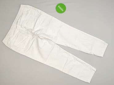 superga biale trampki: Spodnie materiałowe damskie, rozmiar M — 3