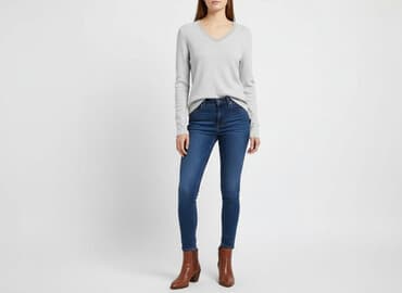 poliamid w swetrze: Sweter damski, rozmiar M — 7