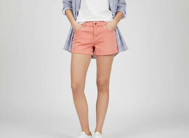 hm krótkie spodenki czarne: H&M, Szorty damskie, rozmiar M — 6