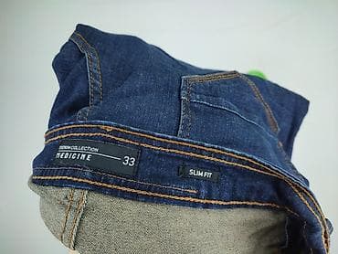 pull and bear bomberka: Medicine, Jeansy dla mężczyzn, rozmiar L — 5