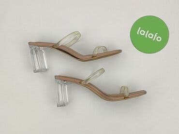 klapki z futerkiem primark: Primark, Sandały damskie, rozmiar 37 — 3