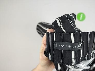 spodnie 50: Amisu, Spodnie materiałowe damskie, rozmiar L — 5