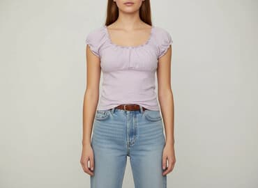 rabarbar ubrania: T-shirt damski, rozmiar L — 6