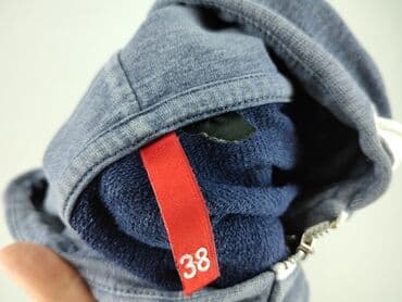 niebieska bluzka h m: H&M Divided, Bluza z kapturem damska, rozmiar M — 5