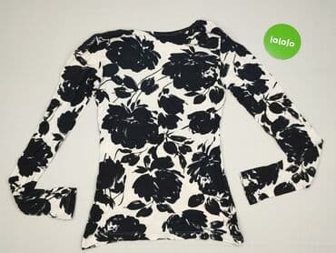 bluzki z bufiastymi rękawami allegro: Women's blouse, size S (EU 36) — 3