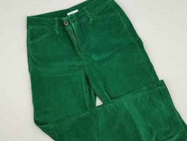 Material trousers for women, size XS (EU 34)