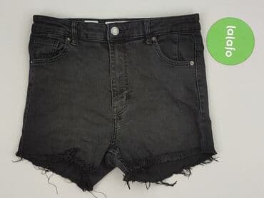 spodenki jeansowe z wysokim stanem pull and bear: Bershka, Szorty damskie, rozmiar M — 2