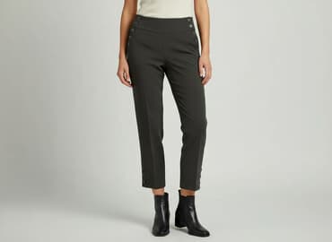 długie spodnie damskie dla wysokich: Spodnie 3/4 damskie, rozmiar L — 5