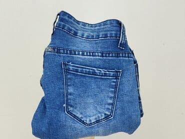 metalowe guziki do dżinsów: Jeansy damskie, rozmiar S — 5