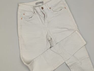 jeansy damskie podarte: Denim Co, Spodnie materiałowe damskie, rozmiar M — 1