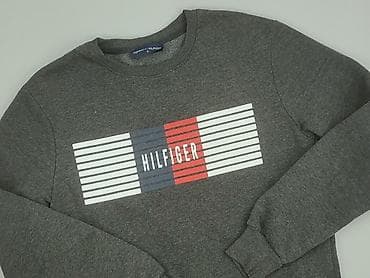 bluza czerwona: Tommy Hilfiger, Bluza dla mężczyzn, rozmiar S — 1