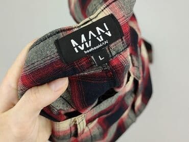 spodnie woskowane born2be: BoohooMAN, Spodnie dla mężczyzn, rozmiar L — 4