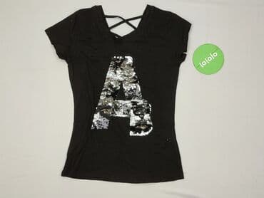 t shirty z czerwonem napisem: Women`s T-shirt, size S (EU 36) — 2