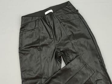 Reserved, Leggings Eco-leather for women, size M (EU 38)