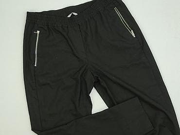 dresy czarne: H&M, Spodnie dresowe damskie, rozmiar S — 1